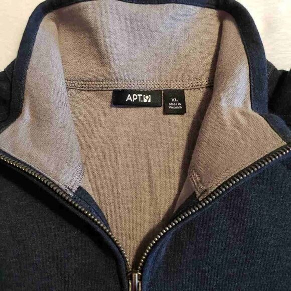 EUC Mens Apt 9 Partial Zip Pullover - Picture 3 of 7
